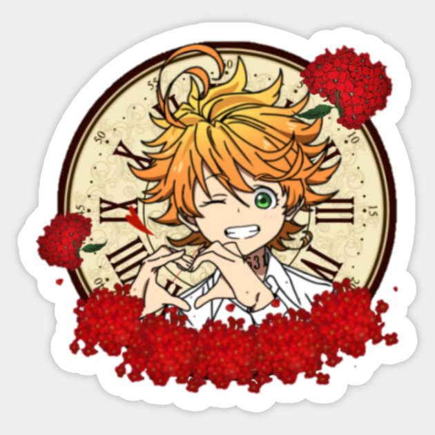 The Promised Neverland Emma The Promised Neverland Sticker Teepublic 8398